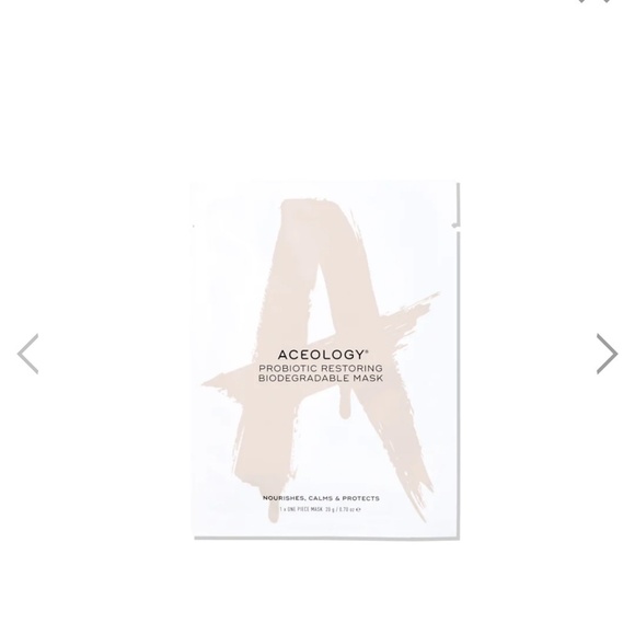 NIB Aceology PROBIOTIC RESTORING BIODEGRADABLE MASK 4 pack and - Picture 4 of 4